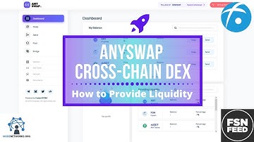 AnySwap Cross-Chain DEX ~ DEFI Game Changer! ~ How to become Liquidity Provider