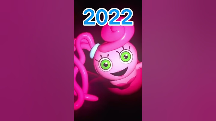 poppy playtime 2021 vs 2022 vs 2023 vs 2024 vs 2025