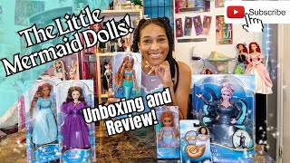 The Live Action Little Mermaid Doll Review with Ariel, Vanessa, and Ursula!