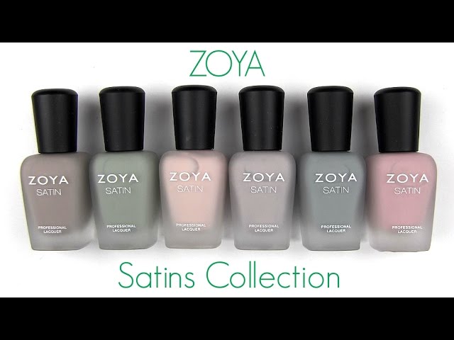 Zoya Fall 2013 Satin Collection Swatches and Review - Cosmetic Sanctuary