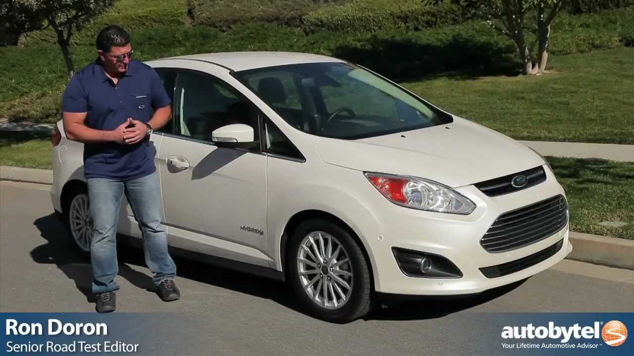 13 Ford C Max Hybrid Car Video Review And Test Drive Youtube