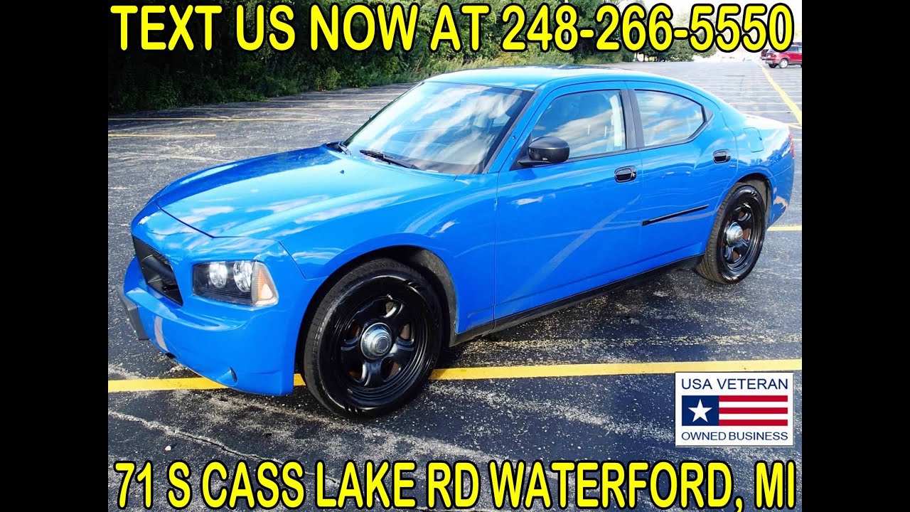 Dodge Police Charger Hemi 5.7L Hemi FOR SALE WATERFORD, MI CALL 248 338