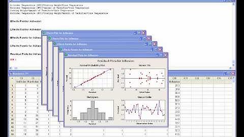 Minitab 16 Tutorial #1 Split Plot DOE Part II Minitab Final