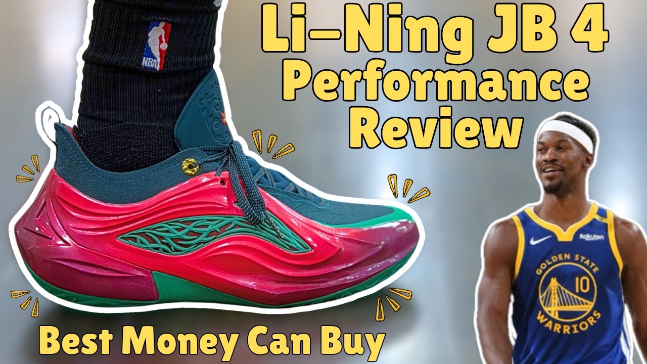 Pure Performance - Li-Ning JB 4 Performance Review - YouTube