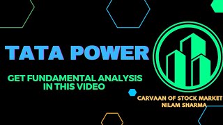 TATA Power Fundamental Analysis | Best Stock to buy for the long term | Renewable energy stock