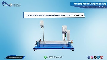 FM-1849-31 Horizontal Osborne Reynolds Demonstrator