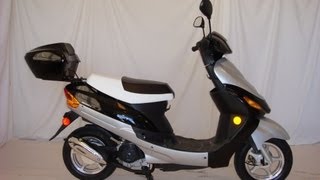 Full Assembly 50cc Scooter Moped Out of a Box (like a Pro)