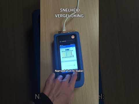 HOE herken je een slechte netwerk kabel ?