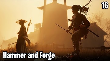 GHOST OF TSUSHIMA Gameplay Walkthrough Part 16 - Hammer and Forge (HD)