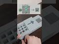 Crafting A Diamond Sword From Minecraft Out Of Lego #minecraft #lego #legominecraft #shorts