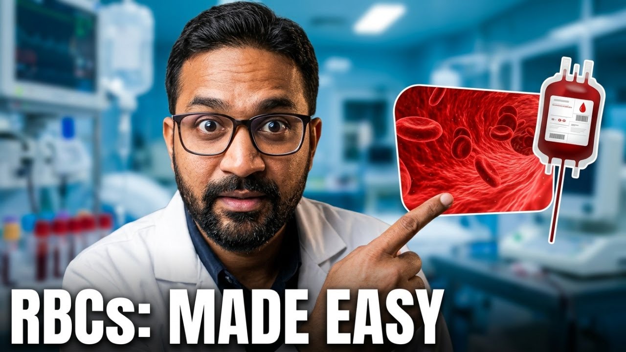 2nd Year MBBS | Pathology || ( RBC/Blood Banking ) | Dr. Sanjeev Chitragar