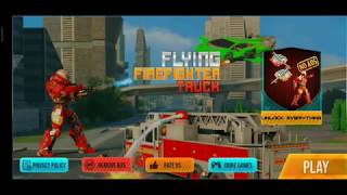 Flying Fire Fighter Truck - Game screenshot 3