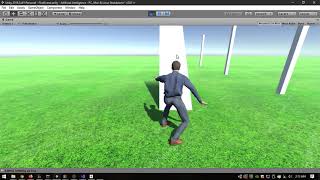 Unity Animation Test Part 3 - Adding movement and jumping animation