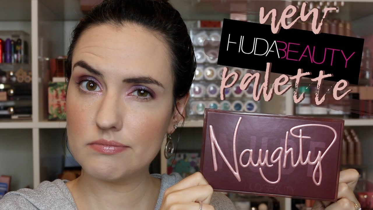 NEW Huda Beauty Naughty Nude Palette | Swatches, Lots of ...