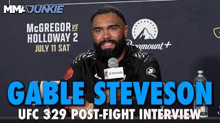 Gable Steveson reflects on highly anticipated UFC debut, calls for fight at MSG | UFC 329