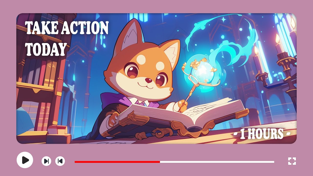 🎯 Take Action Today: Soothing Lofi Tunes for Effective Study 🎧✨ - Lofi Inu