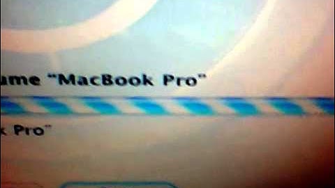 OS X 10.5.8 Time Machine Back Up & Restore