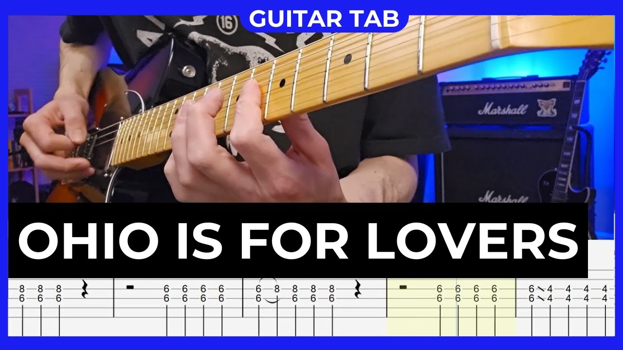 HAWTHORNE HEIGHTS Ohio is for Lovers Guitar Cover with Guitar Tabs