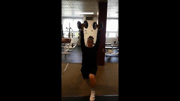 Split Squat  Curl & Press