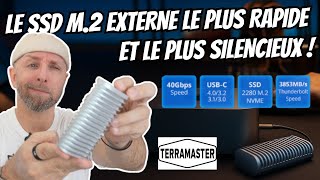 TERRAMASTER D1 SSD Plus, Le boîtier SSD M 2 USB C 40Gbps le plus rapide et silencieux du marché ?