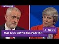 Jeremy Paxman interviews Jeremy Corbyn and Theresa May