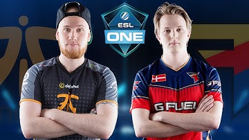 CS:GO - Fnatic vs. FaZe [Dust2] - ESL One Cologne 2016 - Group D