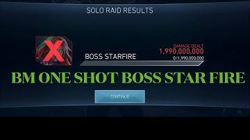 H7 Boss Starfire Oneshot With One Chaos Artifact | AOC Solo Raids | Injustice 2 Mobile