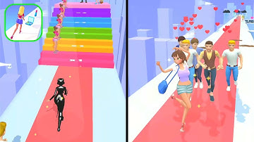 Makeover Run Gameplay All Levels Android, iOS Mobile Walkthrough #8