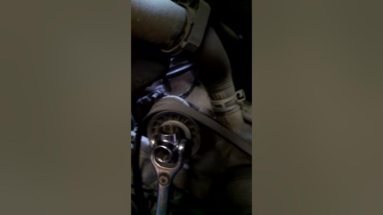 How most belt tensioner pulley work YouTube