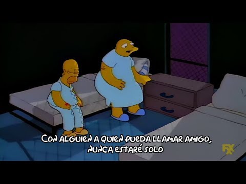 Los Simpson - Michael Jackson le canta a Homero (Subtitulado)