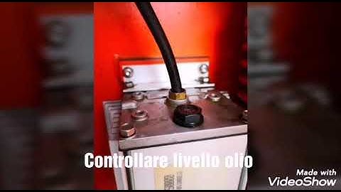 Sbarra faac oil topping up and maintenance