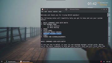 NuTyX Openbox is now available: Overview