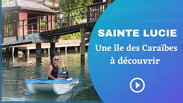 Où se trouve Sainte-lucie dans les Caraïbes ?