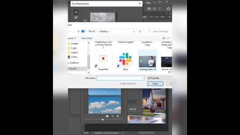 Sky Replacement on image | Adobe Photoshop | Presto Academy