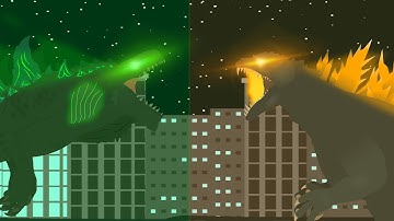 Godzilla 2000 VS Zilla JR