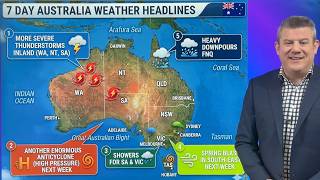Oz: Thunderstorms, a spring blast, temps up & down screenshot 4