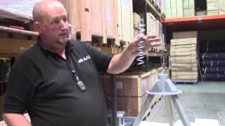 How To Secure/Attach a TV Aerial To Your Caravan/Motorhome - Using A Tripod