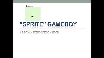 "Sprites" Write Your Retro Game (Game Boy) Code in C with "notepad" and "GBDK" (Part 01)