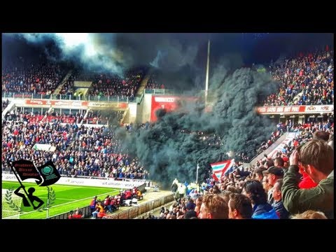 Ultras Vak T / PSV Eindhoven Vs Ajax Amsterdam / 23.04.2017 / Smokebomb