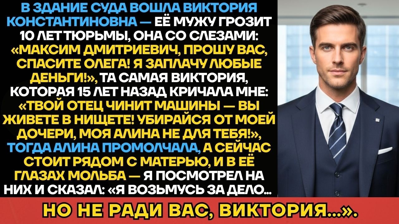 «Твой Отец Чинит Машины — Вы Живете В Нищете. Убирайся От Алины!». Но Через 15 Лет Она Умоляла...