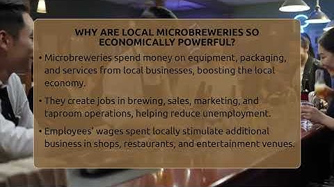 Why Are Local Microbreweries So Economically Powerful? - The Pint Guy