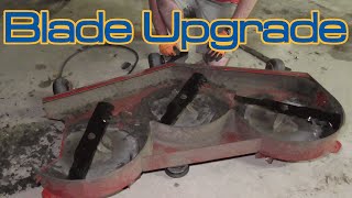 Oregon G5 Gator Blade Upgrade - Toro Timecutter Deck Removal & Install