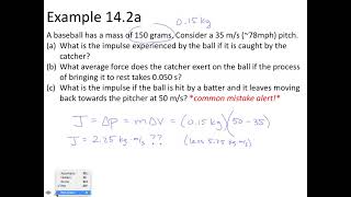 Lecture Notes 14.2 - Impulse