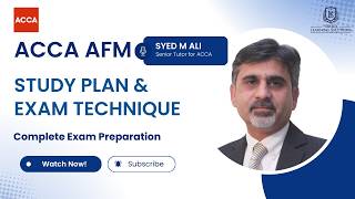 ACCA AFM Orientation Session for September 2026 | Exam Prep & Success Strategy