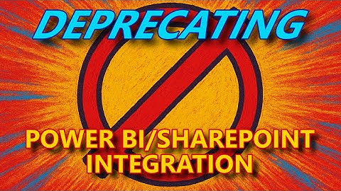 Power BI/SharePoint-integratie afschaffen
