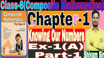 Class-6(Maths)Chapter-1(Knowing Our Numbers)Ex-1(A)Part-1 By-Shivam Sir #tiwariclassesshivam