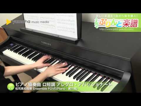 ピアノ協奏曲 ロ短調 アレグロ・アパッショナート 松司馬拓指揮 Ensemble FOVE(Piano:實川風)