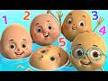 Number Song | Learn Numbers with Potatoes | 1234567 | Emma And