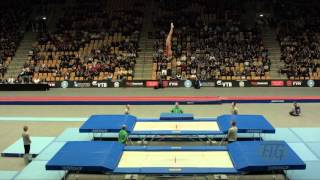 MARTINS Beatriz (POR) - 2015 Trampoline Worlds - Qualification TR Routine 1