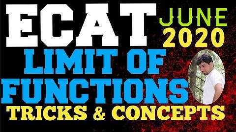 Entry Test Mathematics |Limit Of functions Concepts And Tri